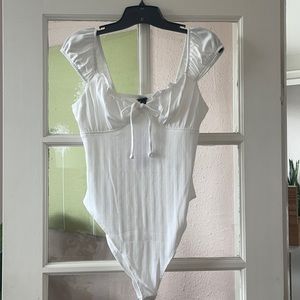 Wild Fable Tie Front Bodysuit